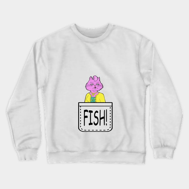 princess carolyn fish Crewneck Sweatshirt by RobyL